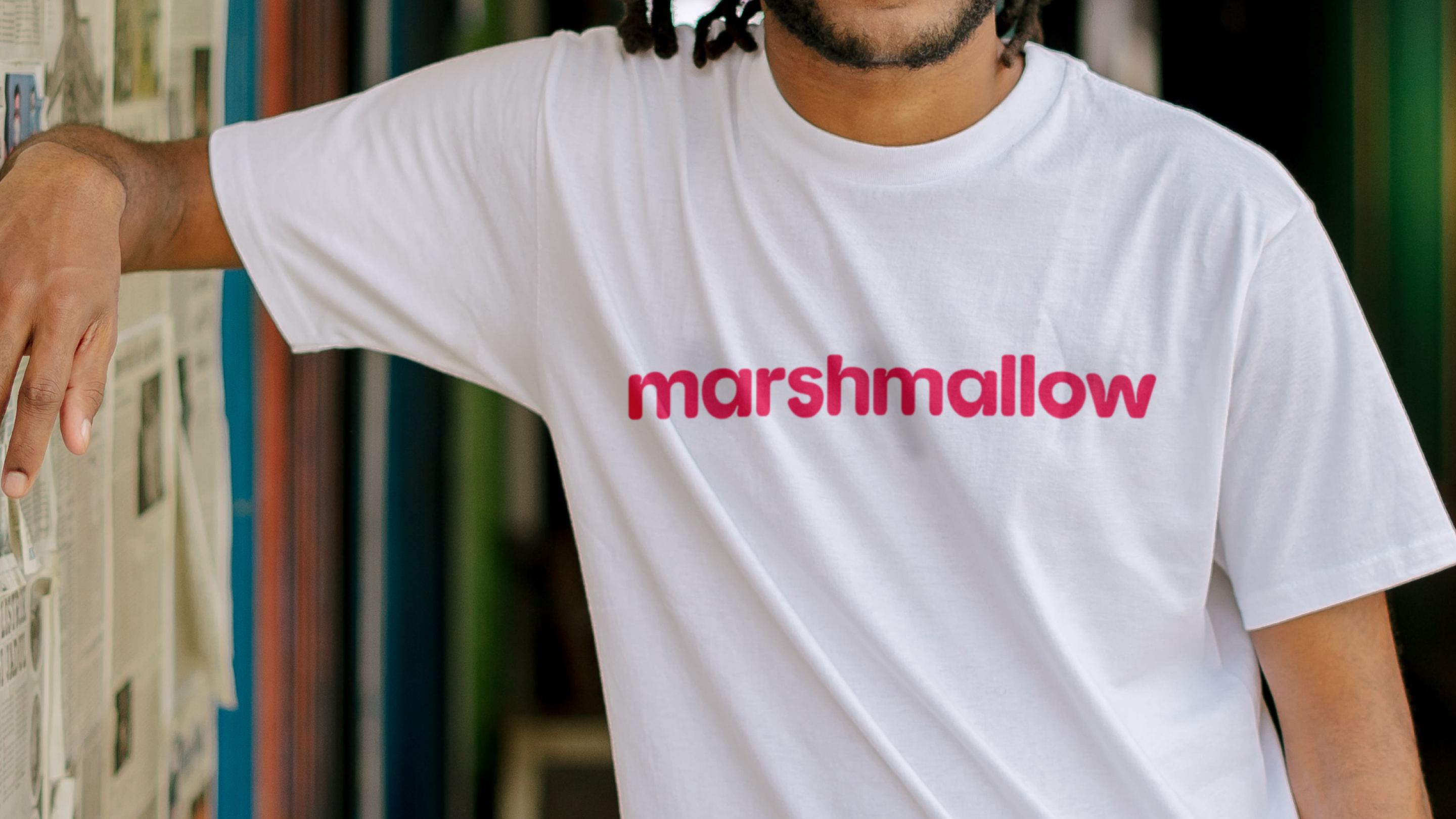 Marshmallow branding Brand identity and digital design Output